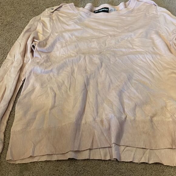 Karl lagerfeld large pink top - Picture 5 of 8